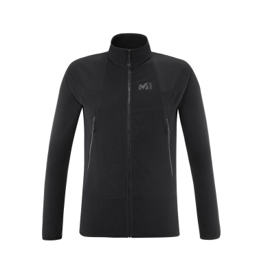 Millet Fleece Jacket K Lightgrid (Polartec, breathable) black Men's